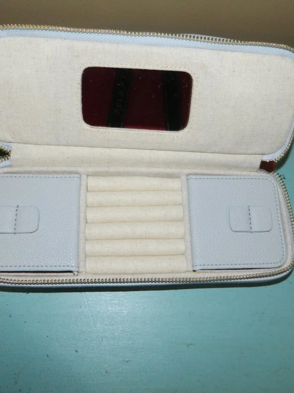 Mark & Graham Dual Travel Organizer Robin's Egg Blue 
